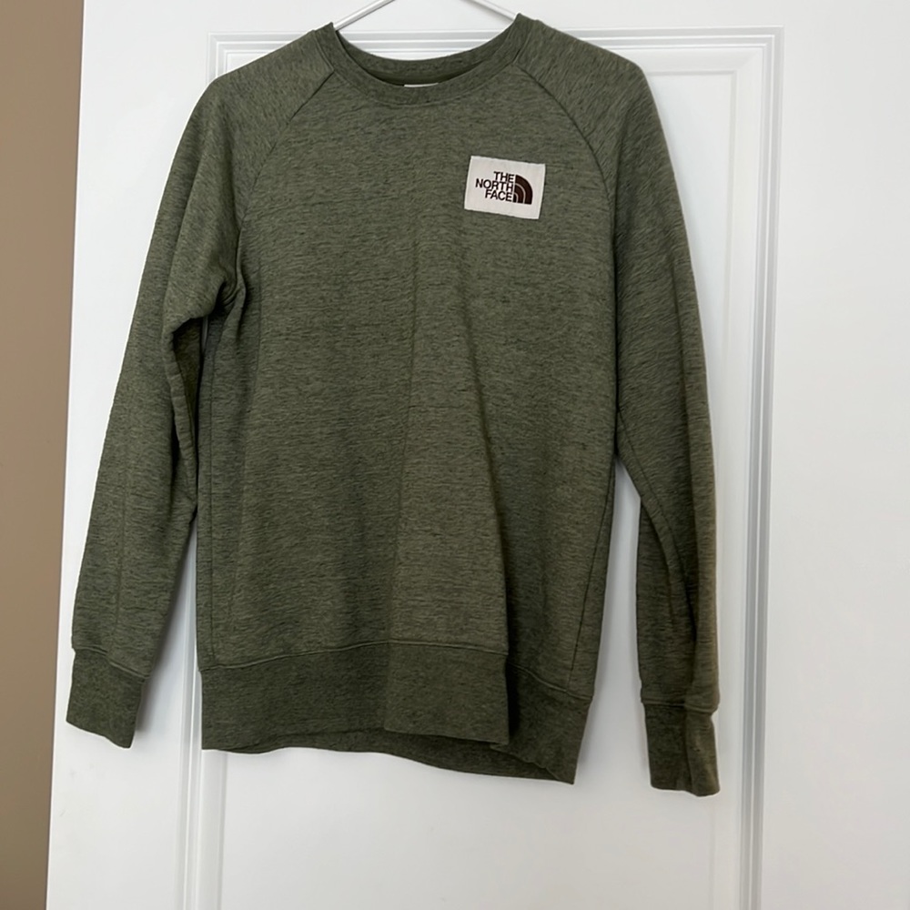 The north face sweat shirt size M